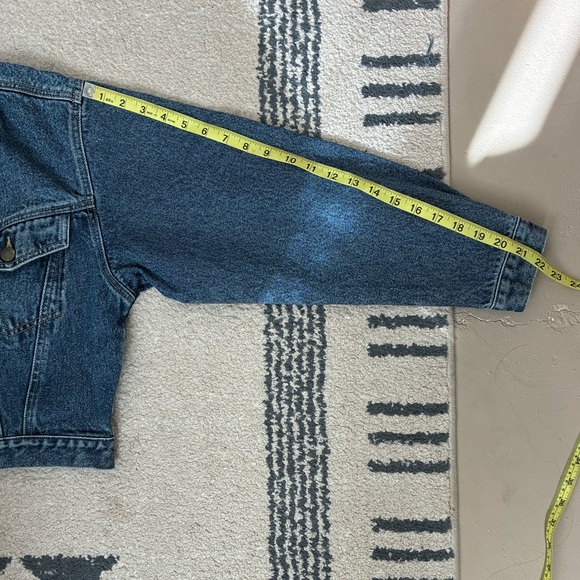 Vintage Lawman Cropped Denim Jacket - Picture 11 of 12